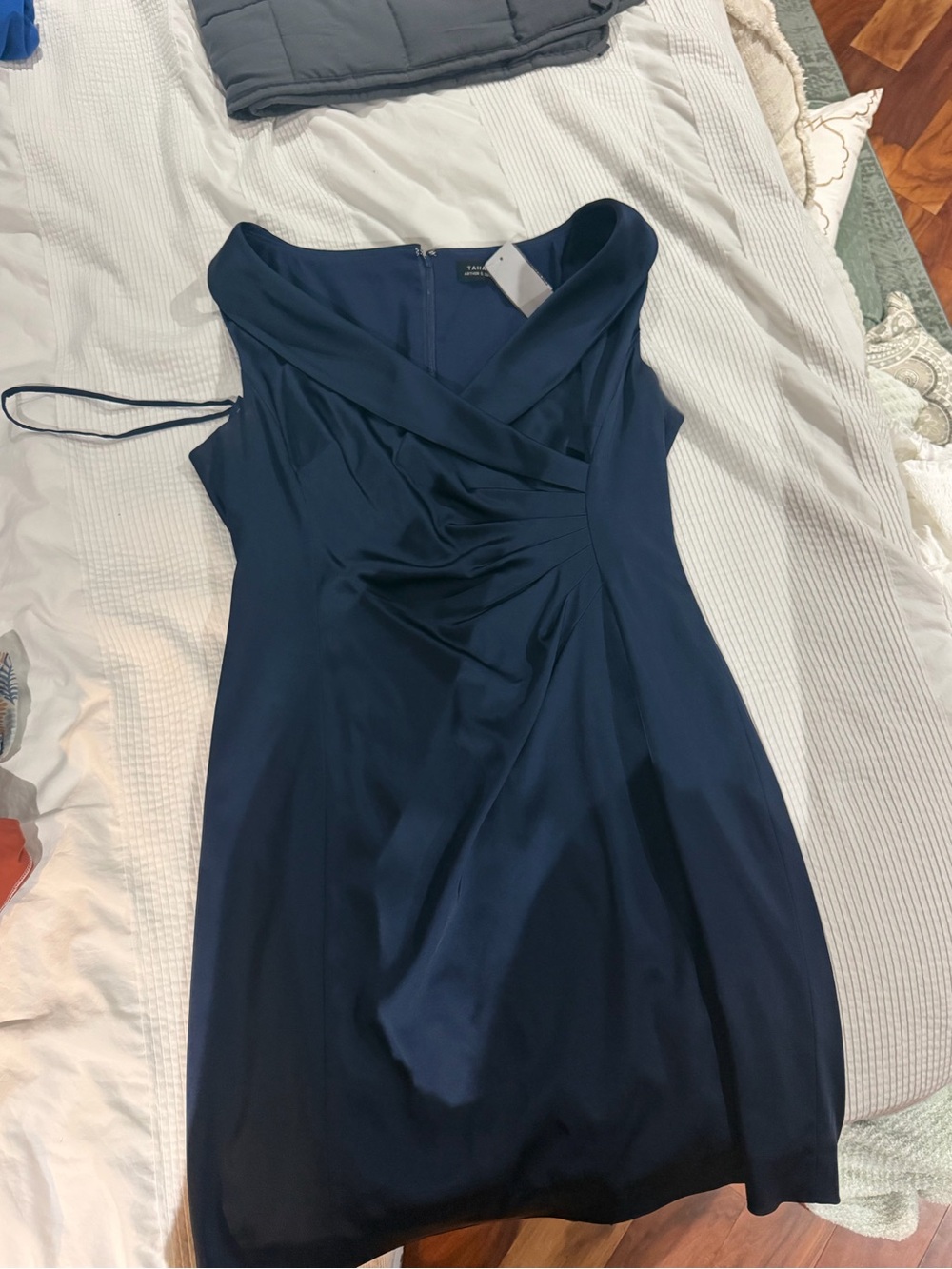 Navy cocktail dress